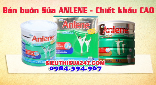Bán buôn Sữa Anlene