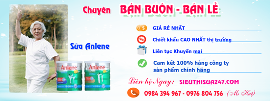 Sữa Anlene GIÁ RẺ NHẤT