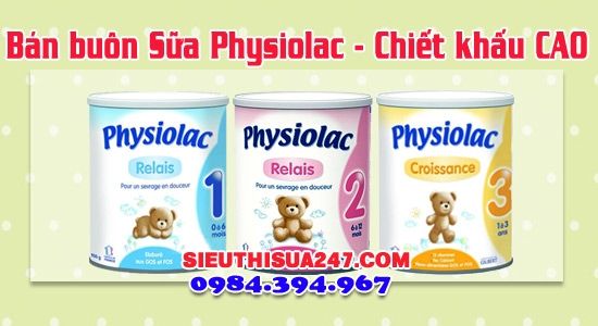 Bán Buôn Sữa Physiolac giá RẺ