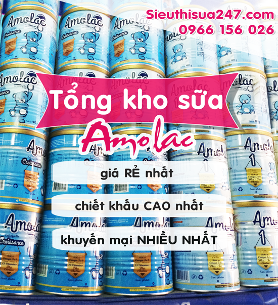 Tổng kho Sữa Amolac