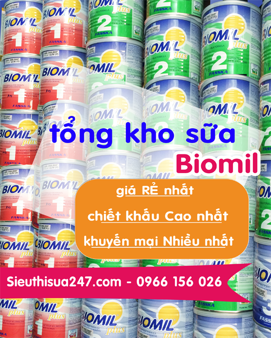 Tổng kho Sữa Biomil
