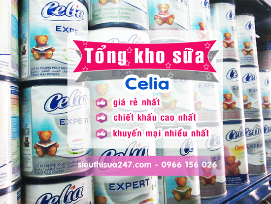Tổng kho Sữa Celia