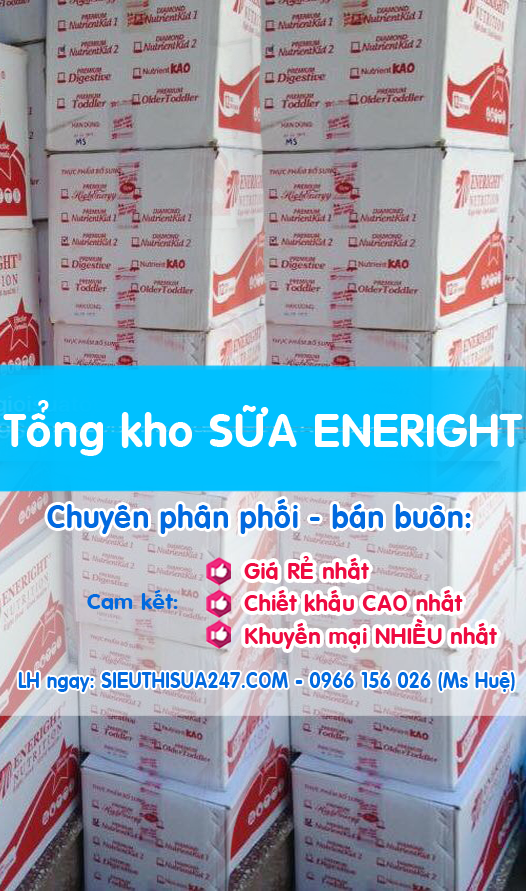 Tổng kho Sữa ENERIGHT