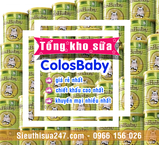 Tổng kho Sữa non ColosBaby
