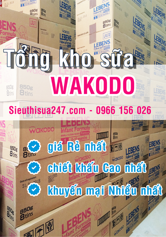 Tổng kho Sữa Wakodo