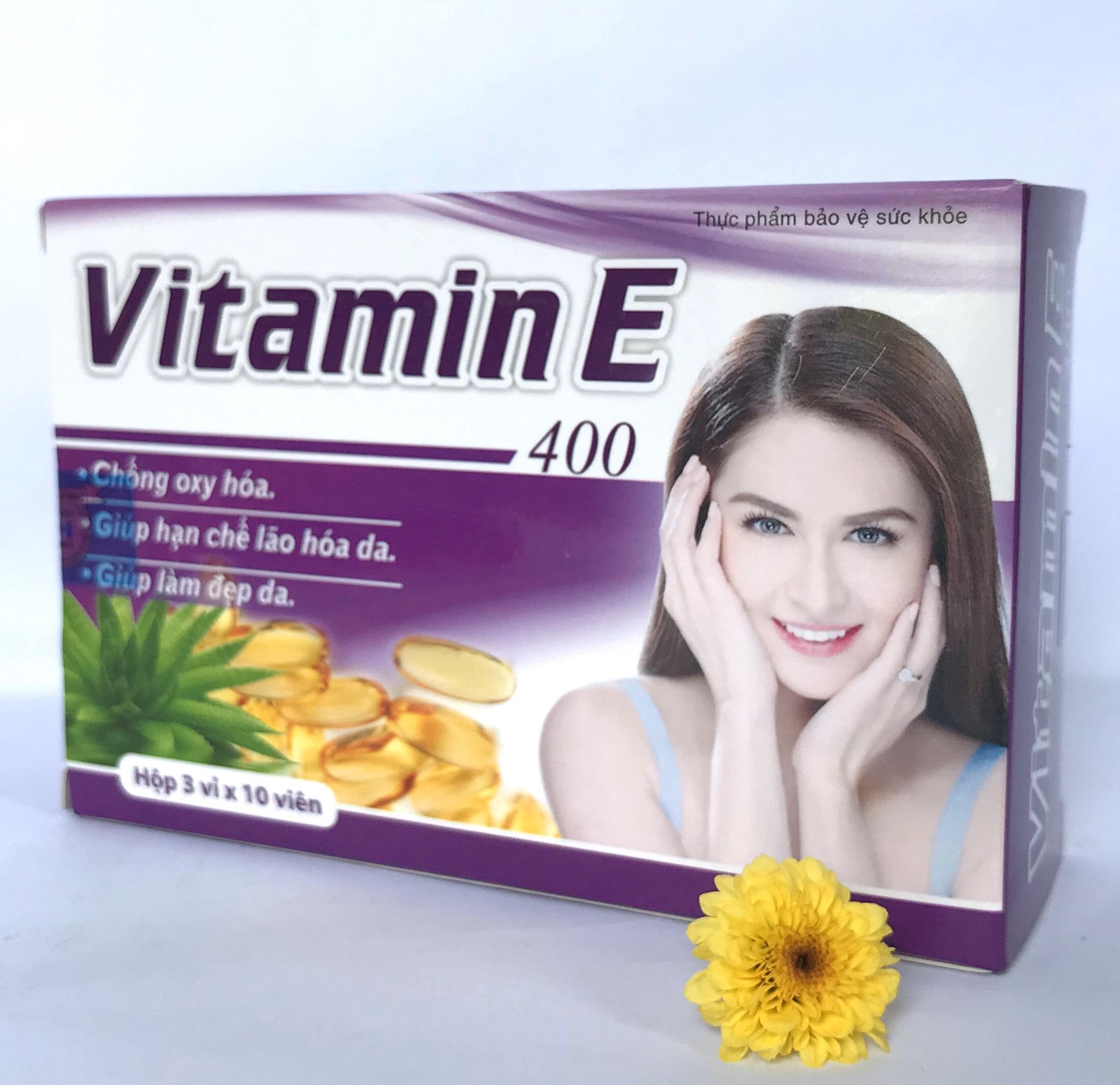 Vitamin E 400 Hộp 30 viên