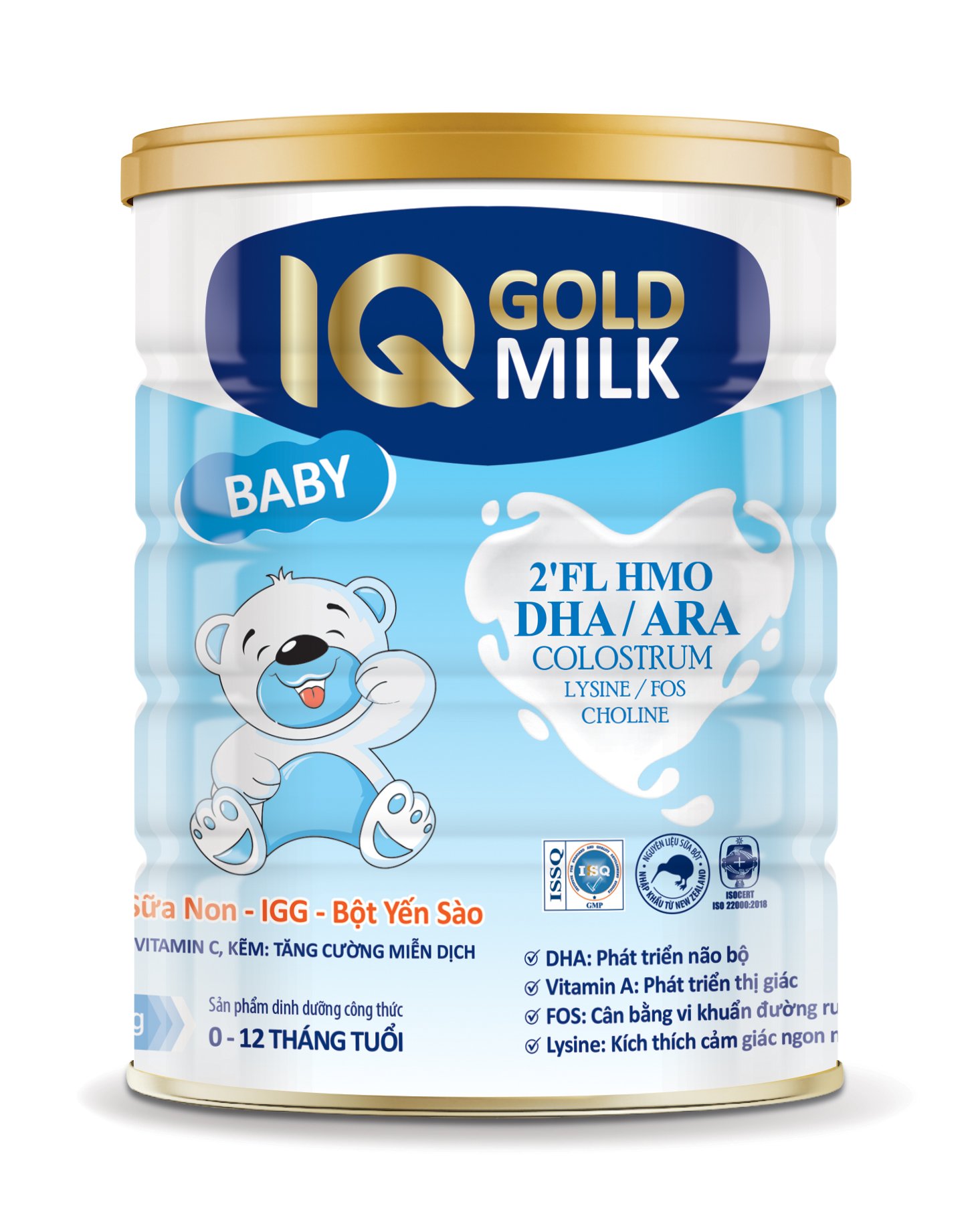 Sữa IQ GOLD MILK BABY 400G