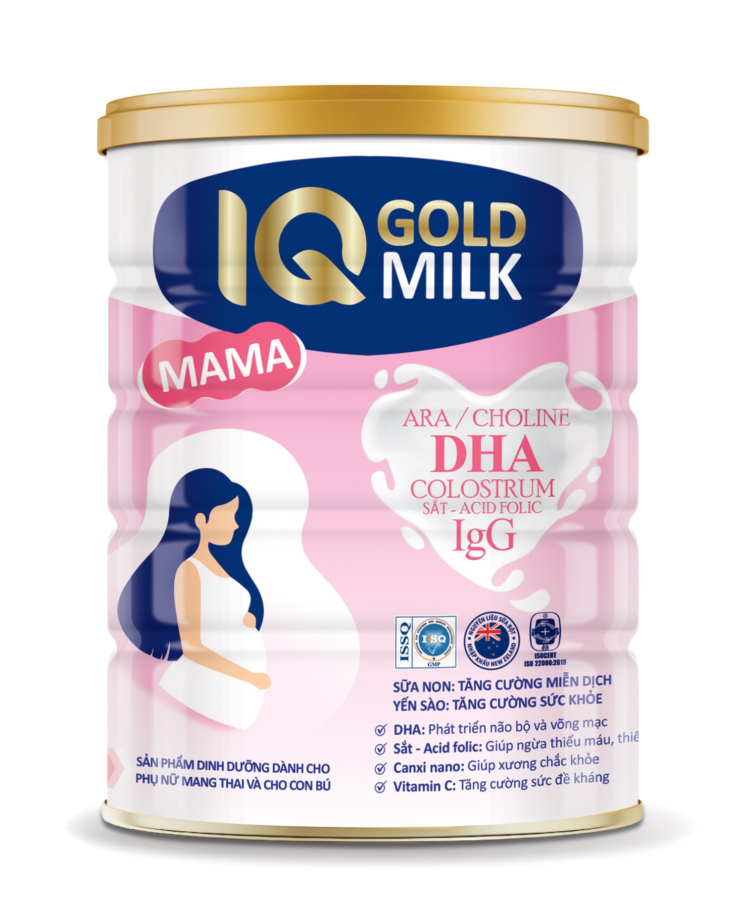 Sữa IQ GOLD MILK MAMA 900G